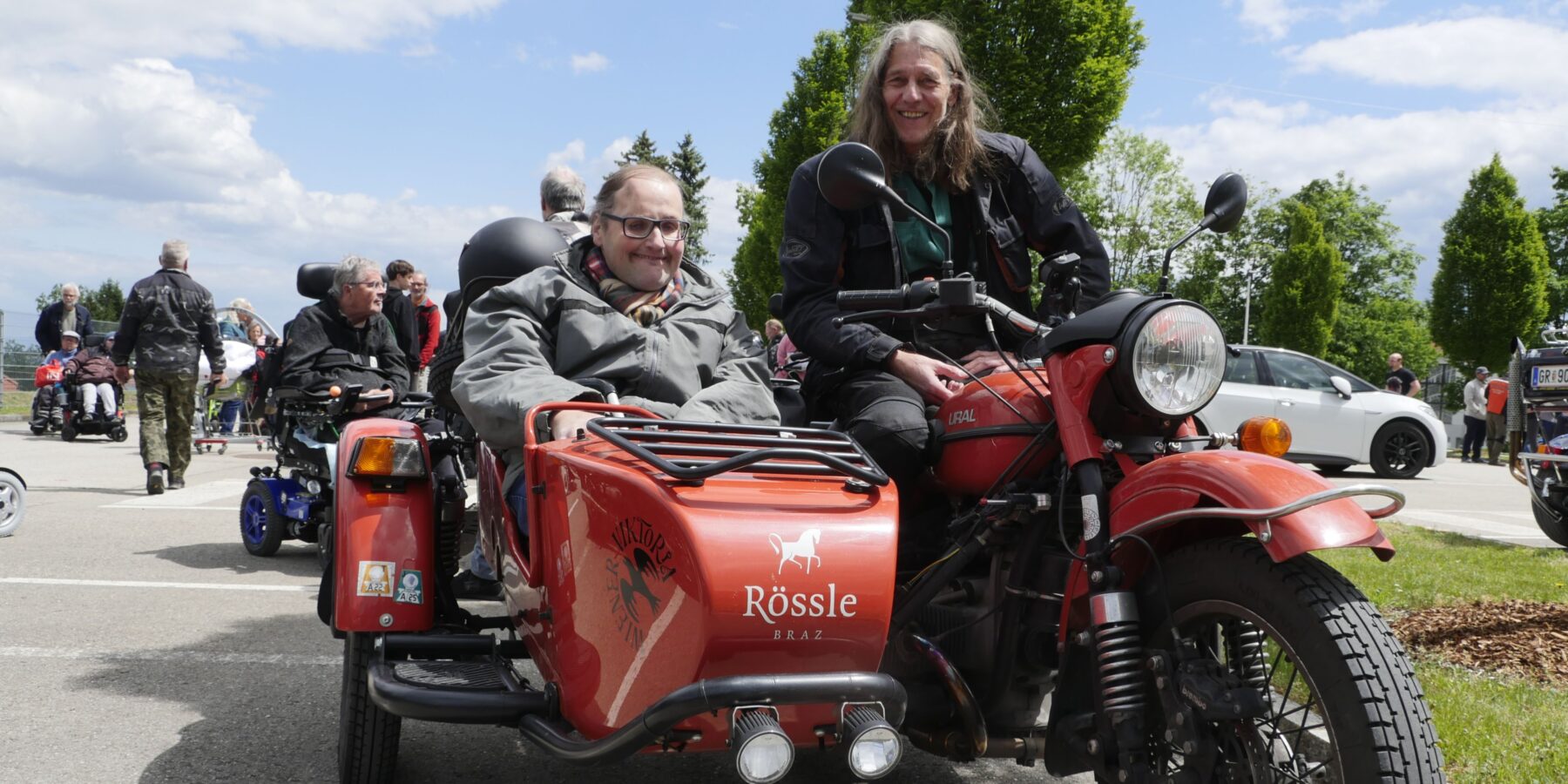 Spannung und Freude vor dem Start