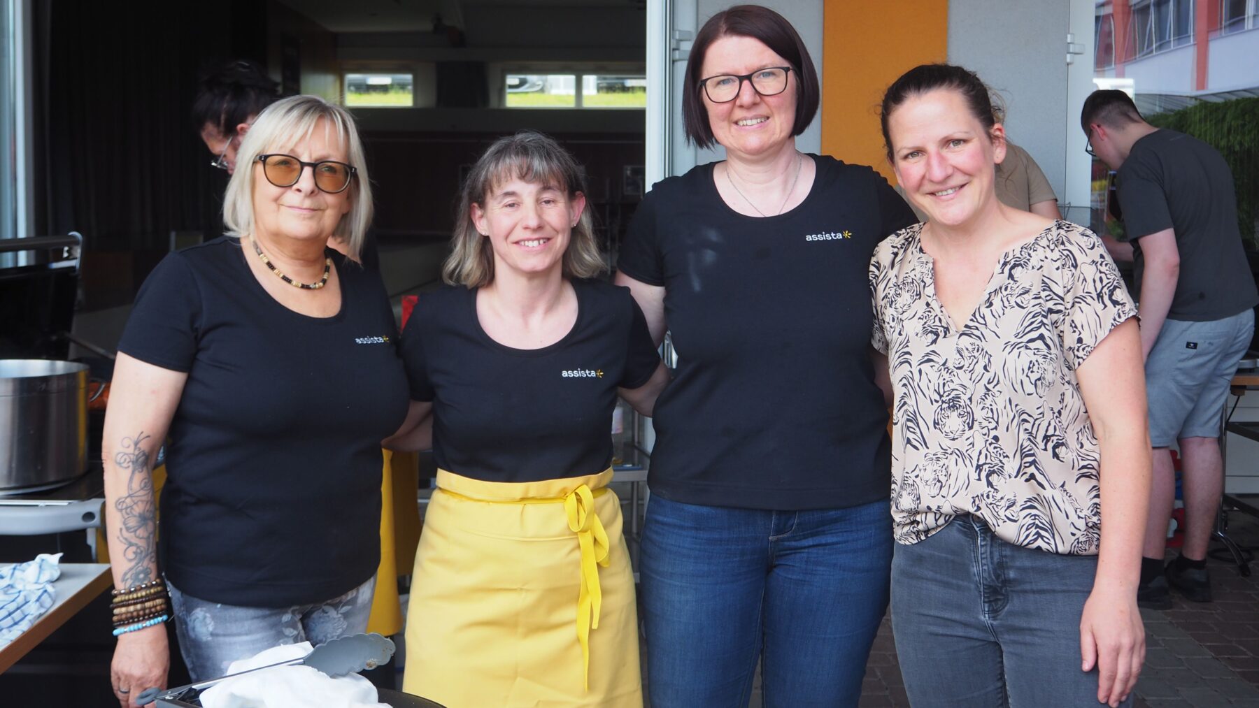 Das Team vom Café Hausruckwald beim Sommerbegrüßungsfest