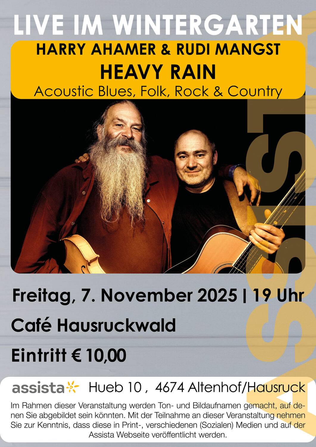 Plakat Heavy Rain 2025