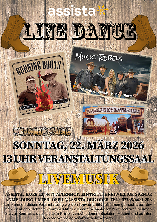 Plakat Line Dance 2026
