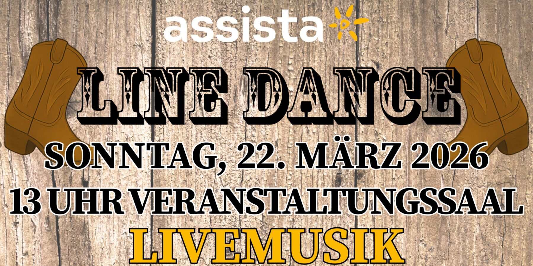 Ankündigung Line Dance 2026
