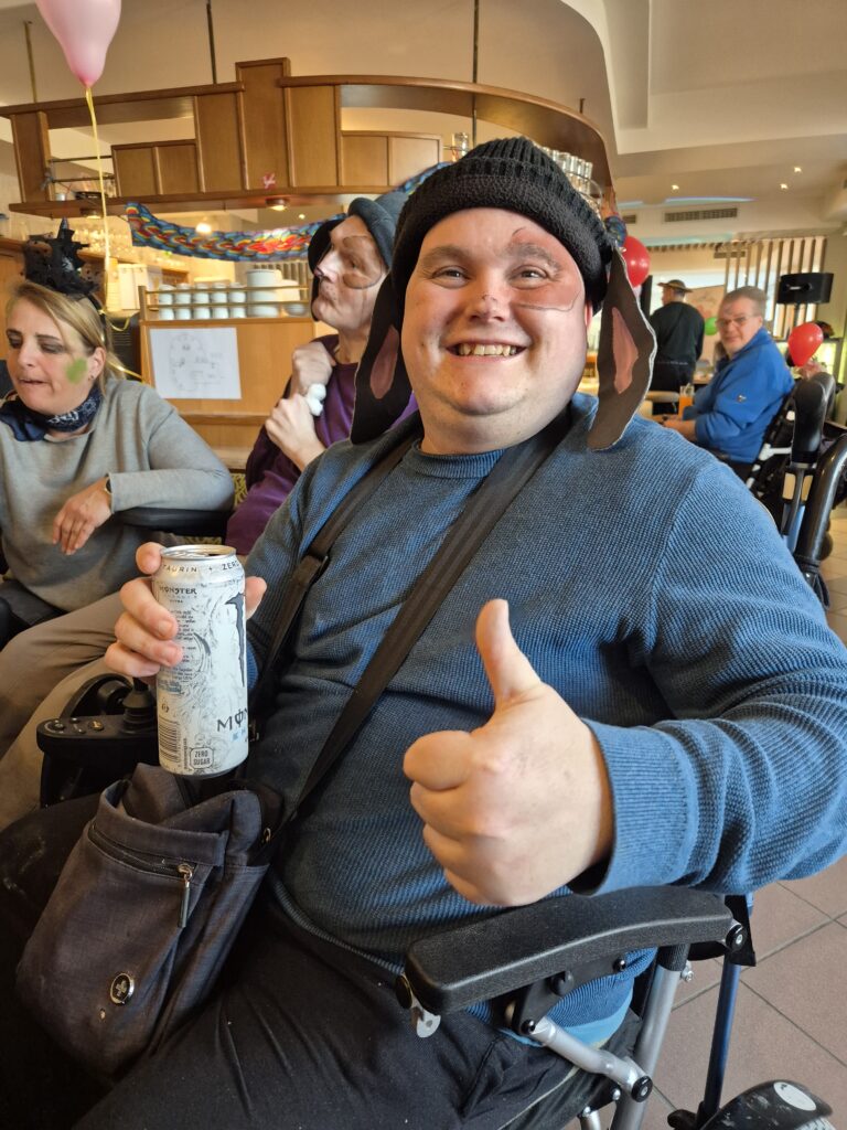 fröhlich beim Fasching