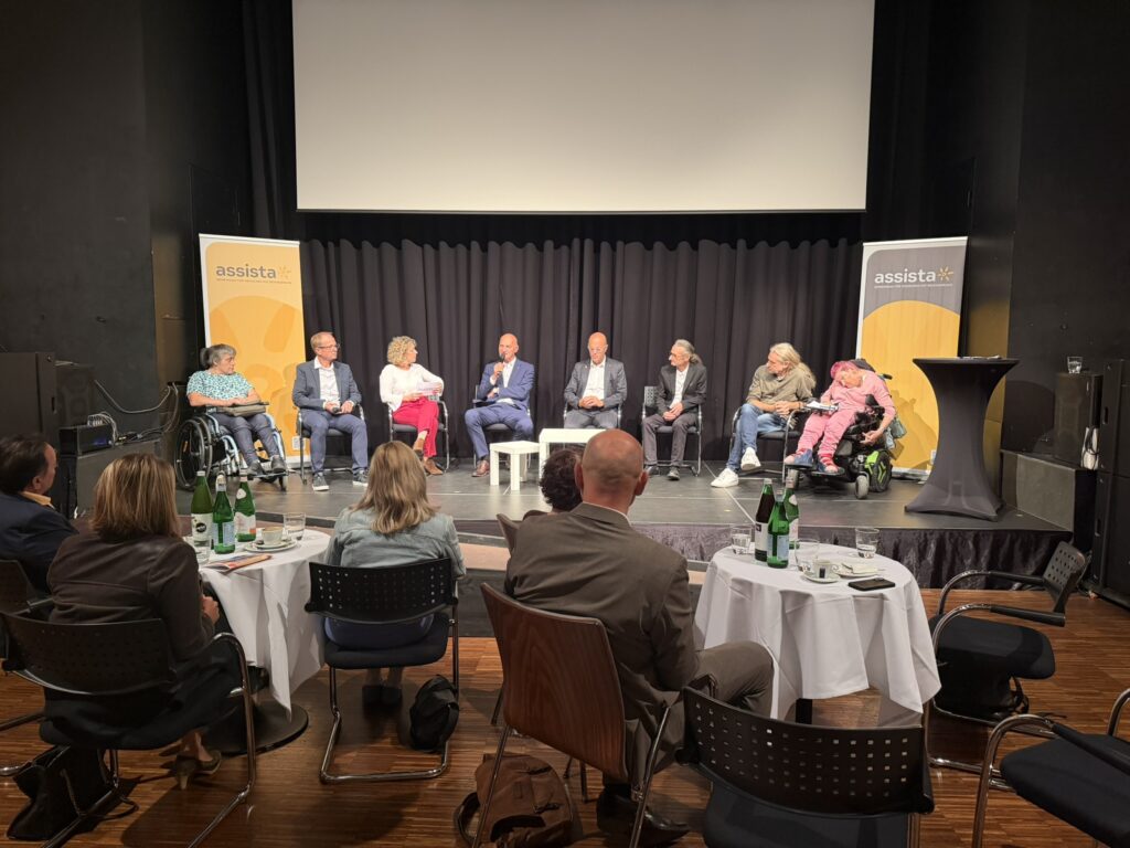 Talkrunde auf der Bühne